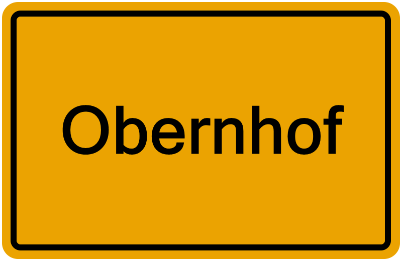Handelsregisterauszug Obernhof