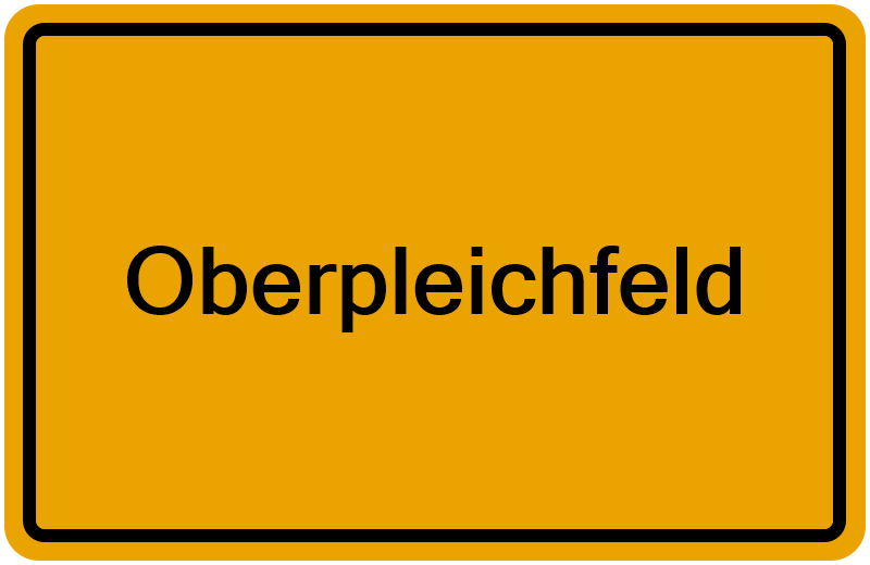 Handelsregisterauszug Oberpleichfeld