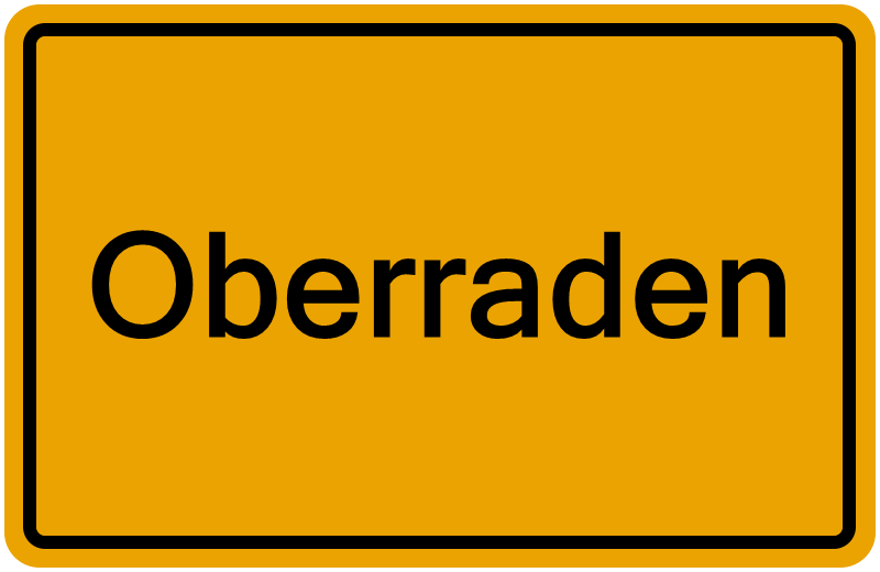 Handelsregisterauszug Oberraden