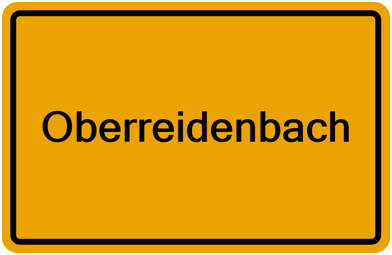 Handelsregisterauszug Oberreidenbach