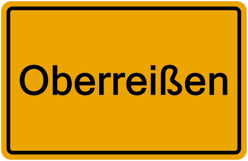 Handelsregisterauszug Oberreißen