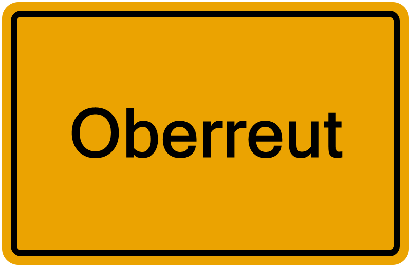 Handelsregisterauszug Oberreut