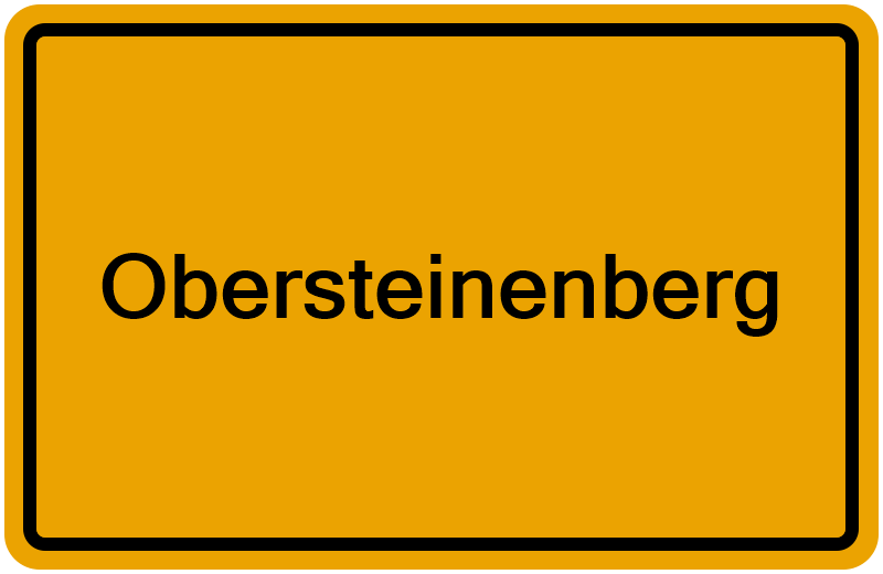 Handelsregisterauszug Obersteinenberg