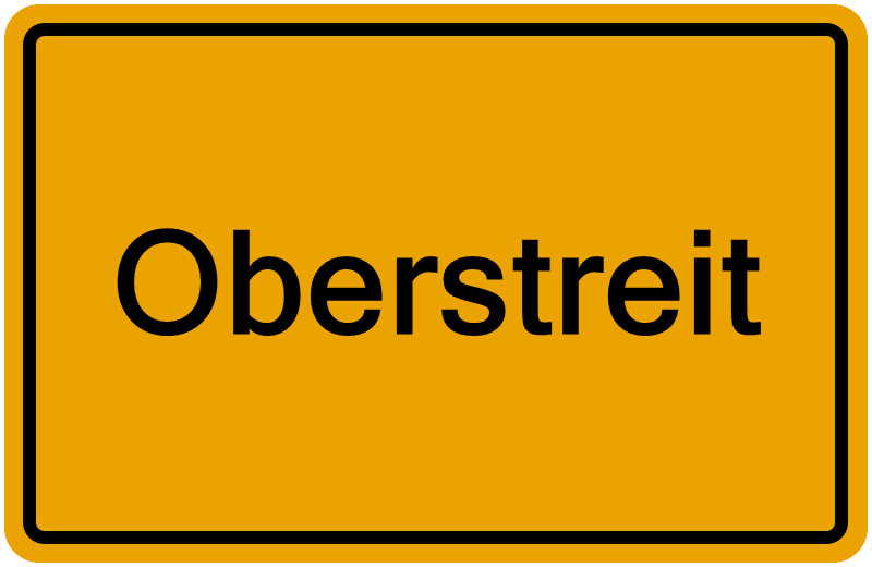 Handelsregisterauszug Oberstreit