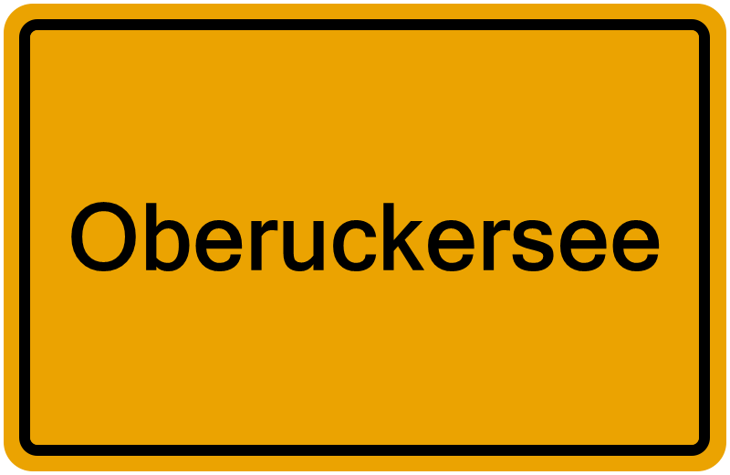 Handelsregisterauszug Oberuckersee