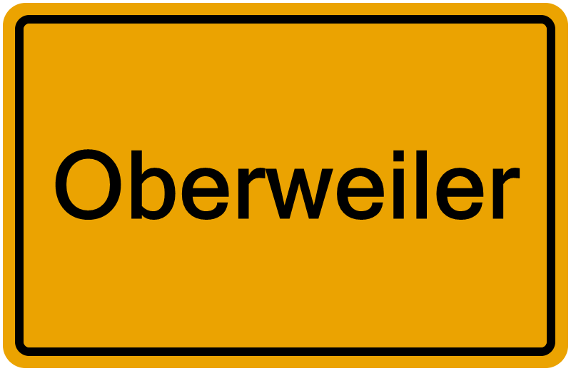 Handelsregisterauszug Oberweiler