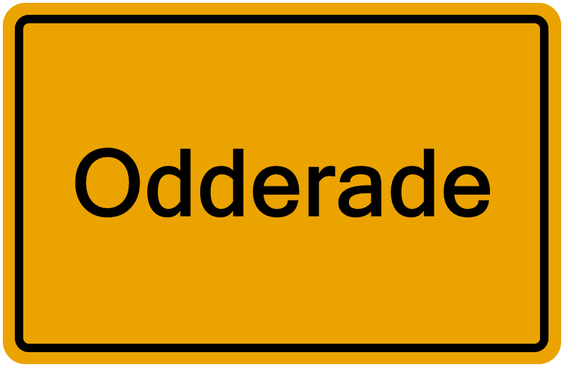 Handelsregisterauszug Odderade