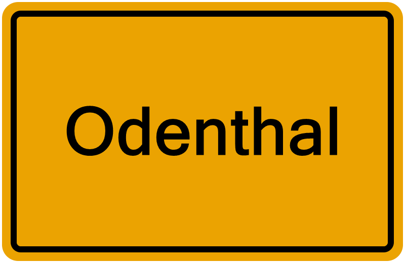 Handelsregisterauszug Odenthal