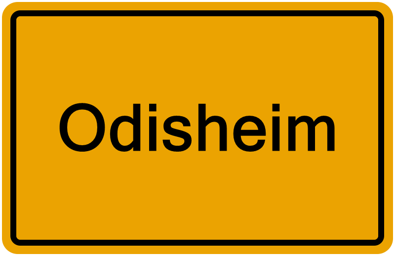 Handelsregisterauszug Odisheim