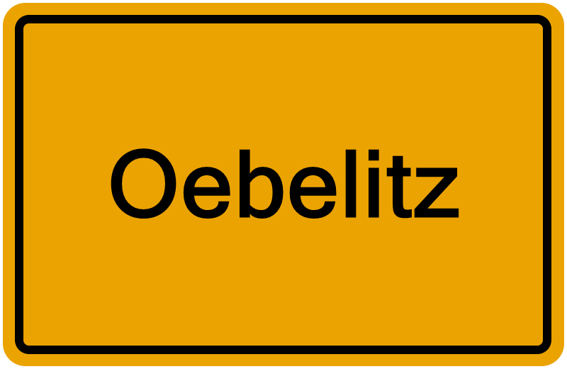 Handelsregisterauszug Oebelitz