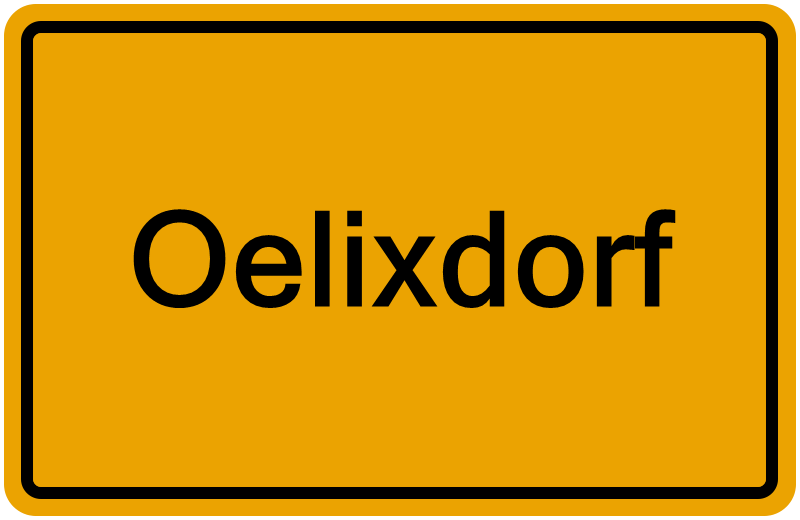 Handelsregisterauszug Oelixdorf