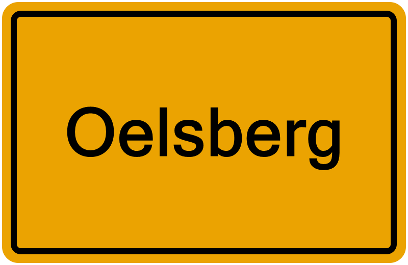 Handelsregisterauszug Oelsberg