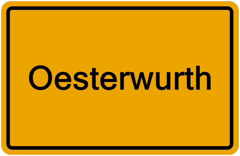 Handelsregisterauszug Oesterwurth