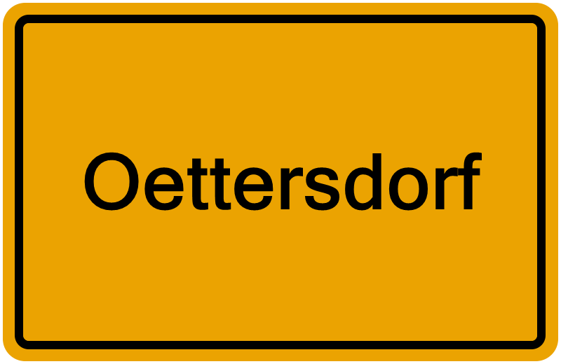 Handelsregisterauszug Oettersdorf