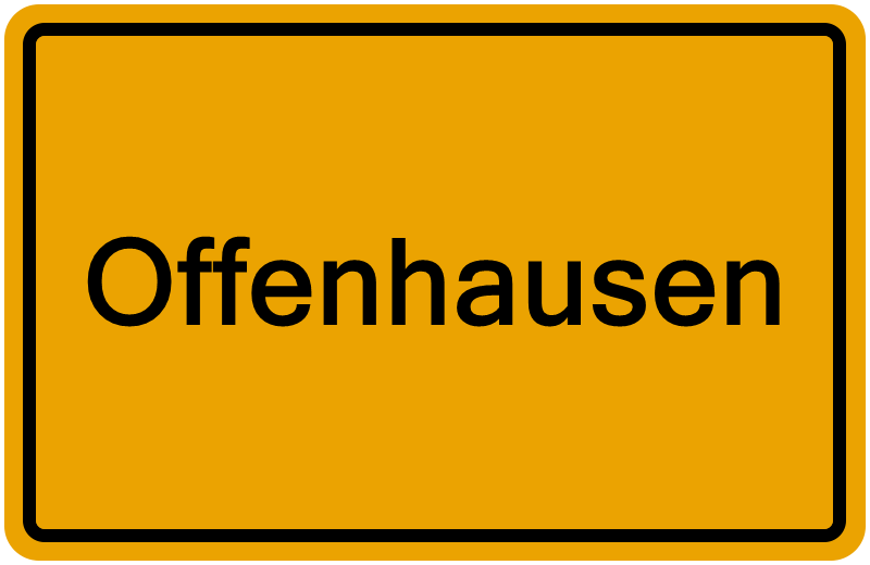 Handelsregisterauszug Offenhausen
