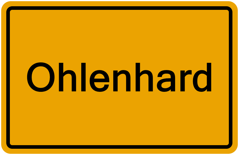 Handelsregisterauszug Ohlenhard