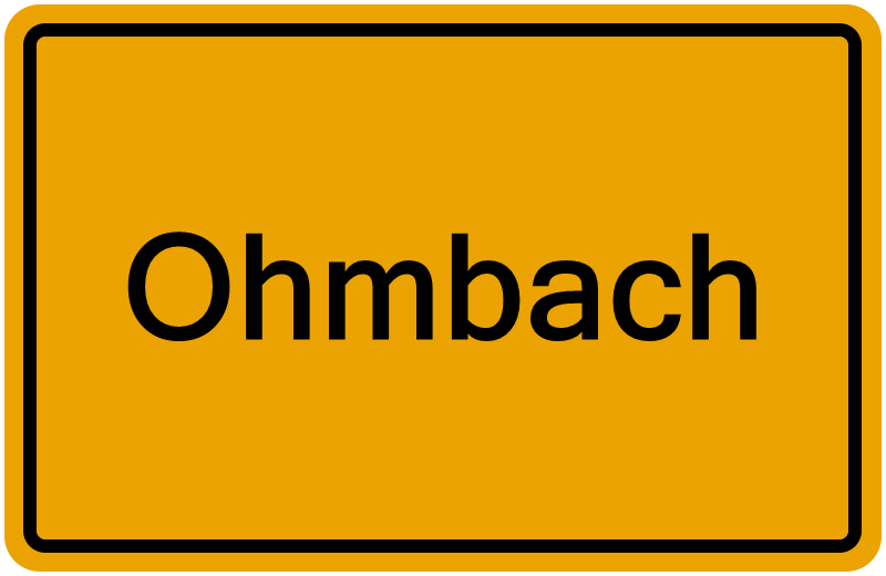 Handelsregisterauszug Ohmbach