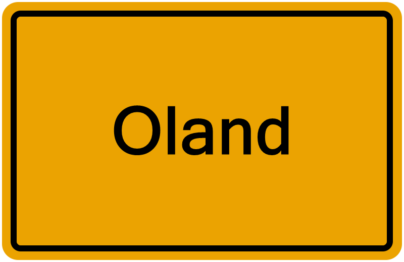 Handelsregisterauszug Oland