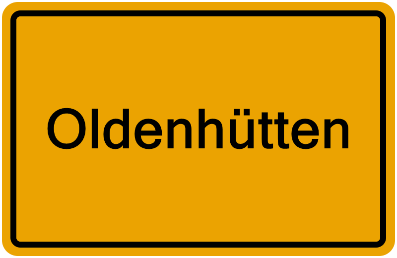 Handelsregisterauszug Oldenhütten