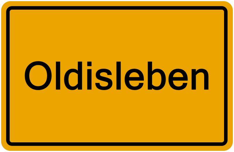 Handelsregisterauszug Oldisleben