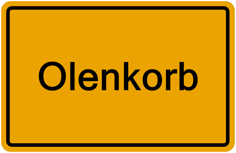 Handelsregisterauszug Olenkorb