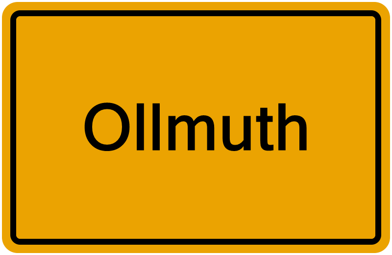 Handelsregisterauszug Ollmuth