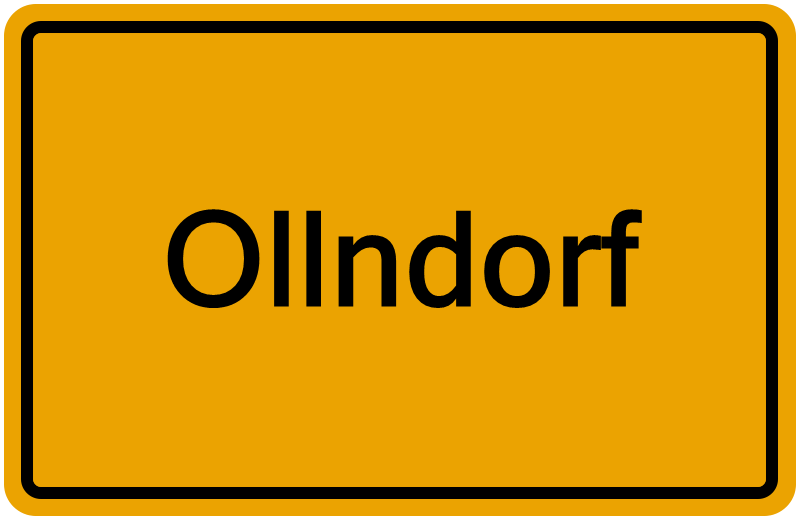 Handelsregisterauszug Ollndorf
