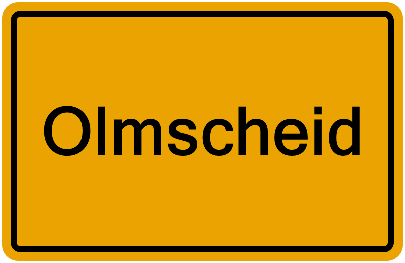 Handelsregisterauszug Olmscheid