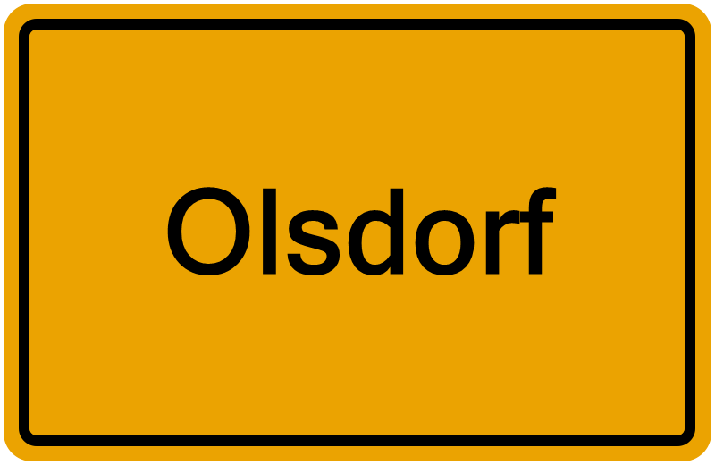 Handelsregisterauszug Olsdorf