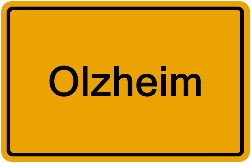 Handelsregisterauszug Olzheim