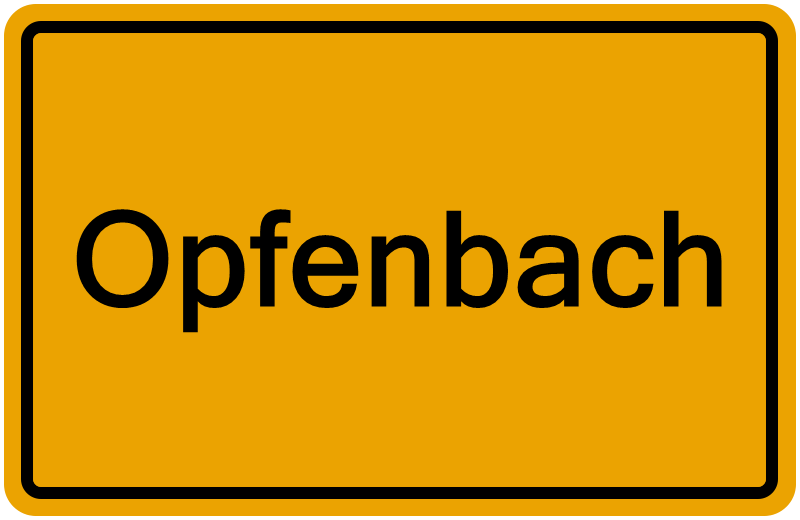 Handelsregisterauszug Opfenbach