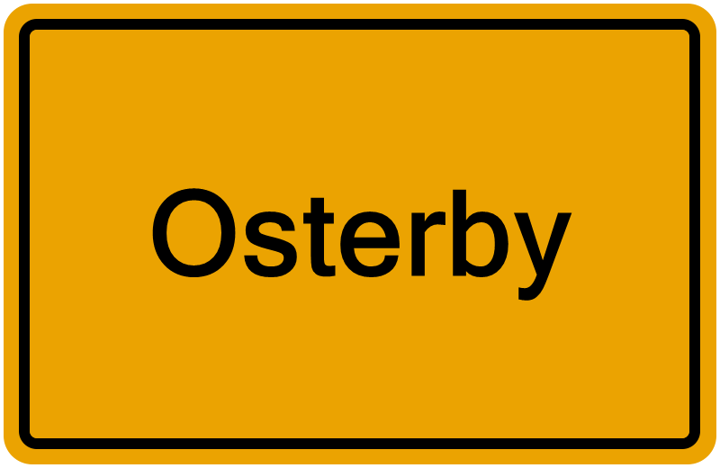 Handelsregisterauszug Osterby