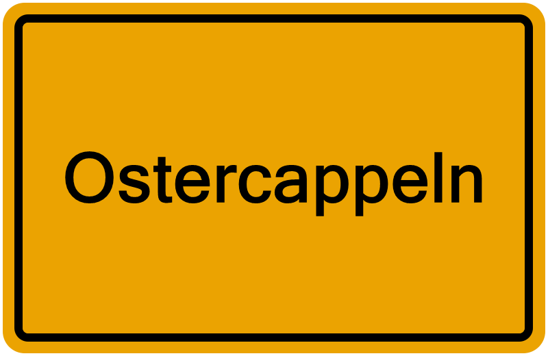 Handelsregisterauszug Ostercappeln