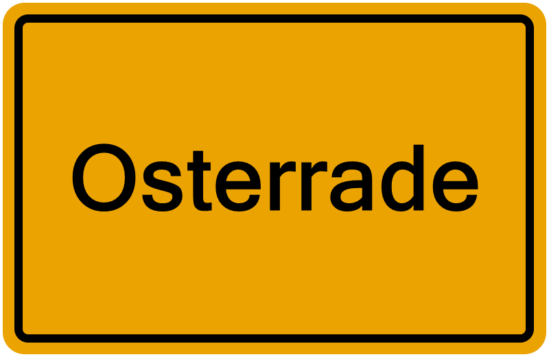 Handelsregisterauszug Osterrade