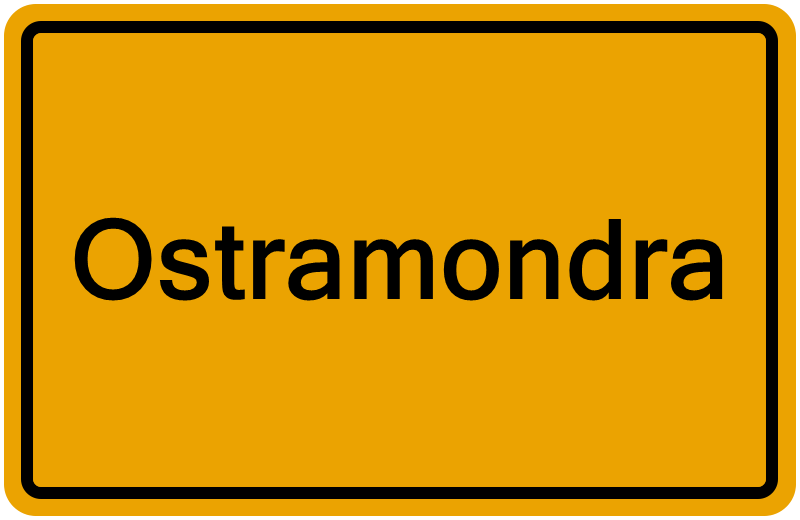 Handelsregisterauszug Ostramondra