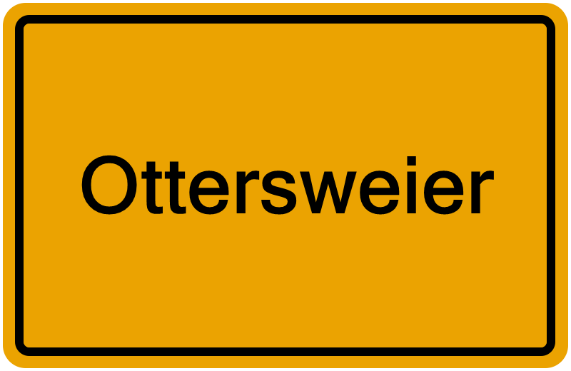 Handelsregisterauszug Ottersweier