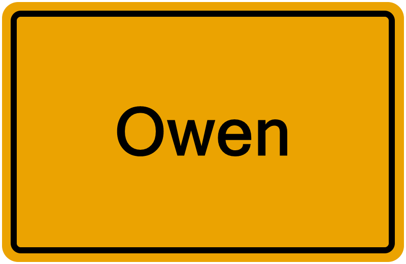 Handelsregisterauszug Owen