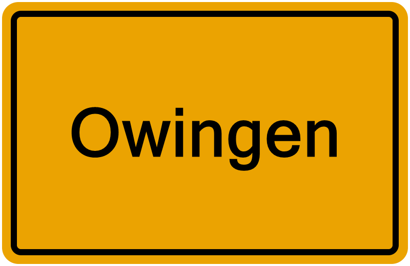 Handelsregisterauszug Owingen