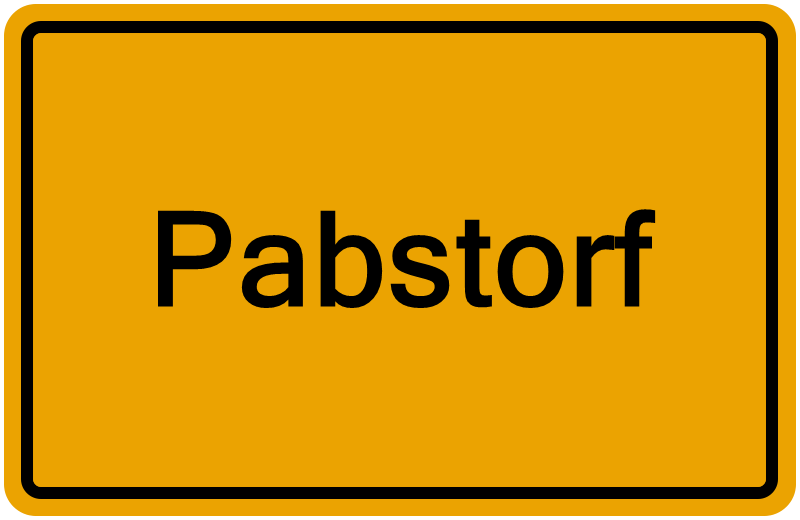 Handelsregisterauszug Pabstorf