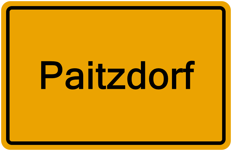 Handelsregisterauszug Paitzdorf