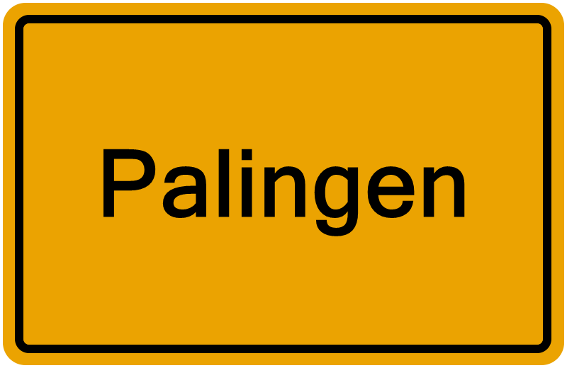 Handelsregisterauszug Palingen