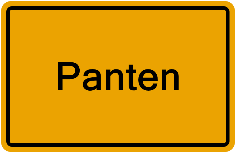 Handelsregisterauszug Panten