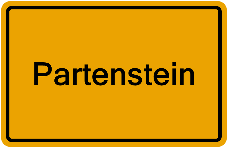 Handelsregisterauszug Partenstein