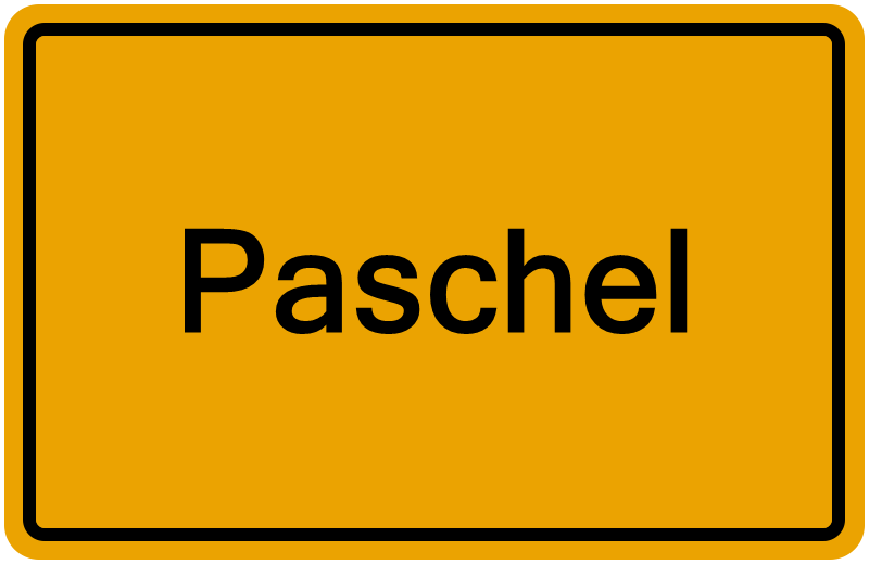 Handelsregisterauszug Paschel