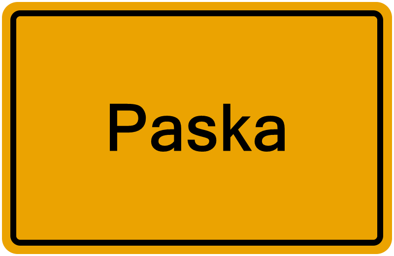 Handelsregisterauszug Paska