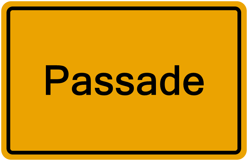 Handelsregisterauszug Passade