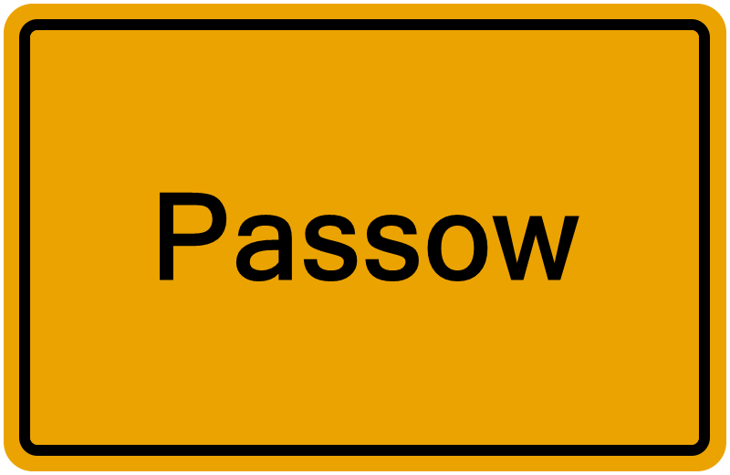 Handelsregisterauszug Passow