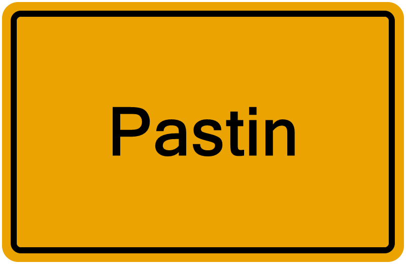 Handelsregisterauszug Pastin