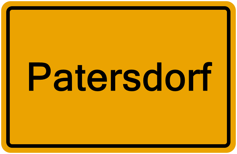 Handelsregisterauszug Patersdorf