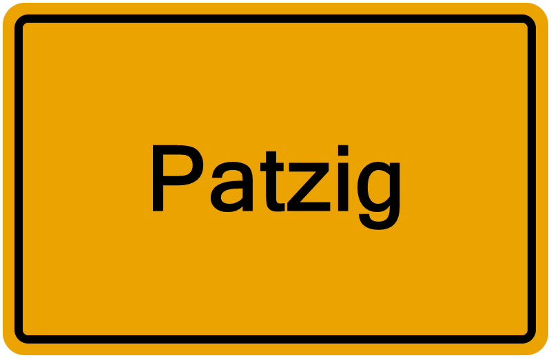 Handelsregisterauszug Patzig